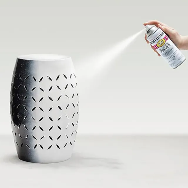 【RUST-OLEUM 樂立恩塗料】金屬底漆  白色(防鏽保護／340g 7780830)