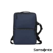 【Samsonite 新秀麗】SUB-LIM 商務防水防刮面料背提兩用筆電後背包/電腦包/手提包/公事包15.5吋(多色可選)