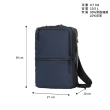 【Samsonite 新秀麗】SUB-LIM 商務防水防刮背提兩用輕量筆電後背包/公事包/手提包/電腦包14吋(多色可選)