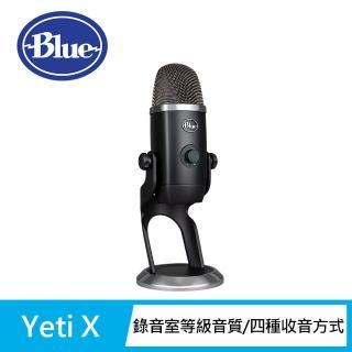 【Blue】Yeti X 雪怪USB麥克風(黑)