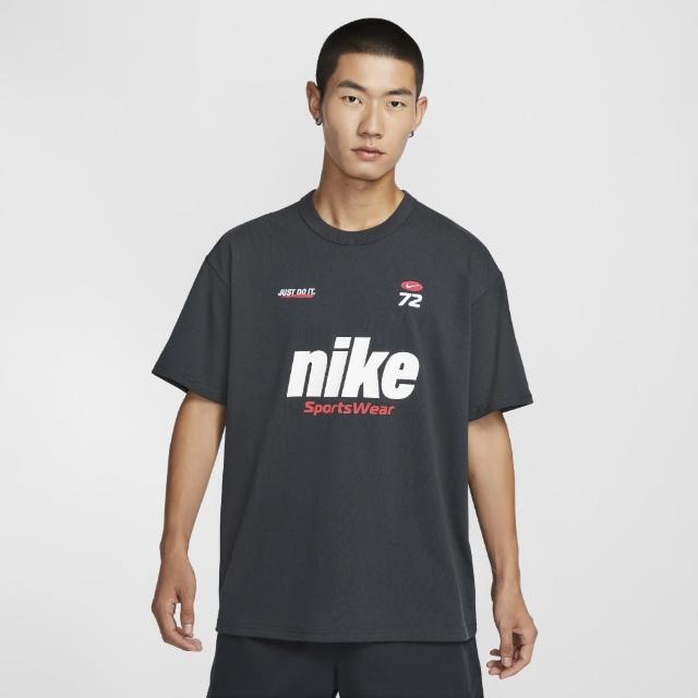 【NIKE 耐吉】上衣 男款 短袖上衣 運動 AS M NSW PREM ESSN TEE GCEL 灰黑 HQ1570-045