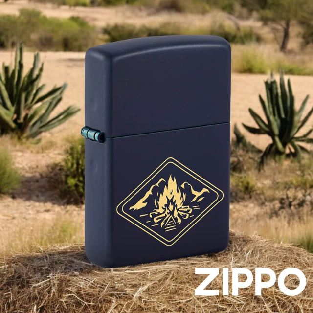 Zippo 日系~傳統藝術-波富士圖案電鑄板貼片加工打火機 