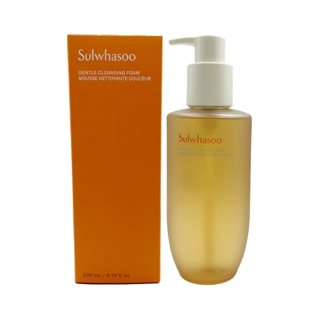 【Sulwhasoo 雪花秀】淨透保濕潔顏泡沫 200ml(國際航空版)