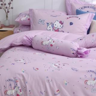 【Jia’s Living 家適居家】Hello Kitty-台灣製四季涼被-可機洗-獨角獸(三麗鷗)