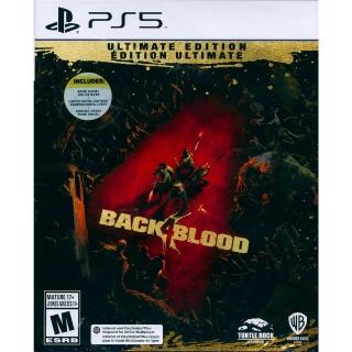 【SONY 索尼】PS5 喋血復仇 終極版 BACK 4 BLOOD ULTIMATE EDITION(中英文美版)