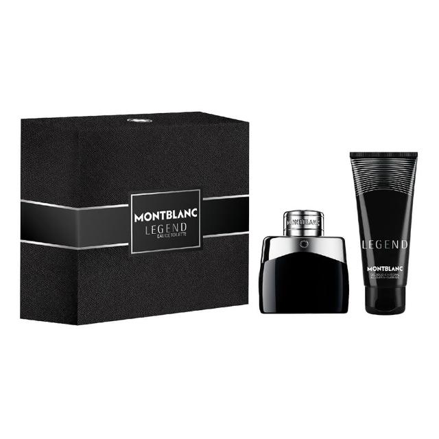 【MONTBLANC 萬寶龍】傳奇經典男性淡香水禮盒-淡香水50ml+沐浴精100ml(專櫃公司貨)