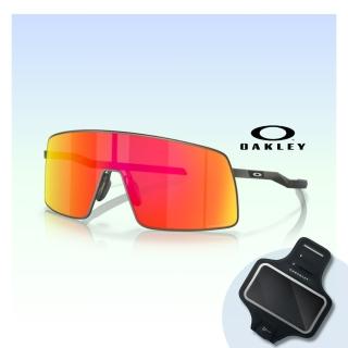 【Oakley】Sutro ti 鈦金屬太陽眼鏡(OO6013-02 Prizm ruby 鏡片)