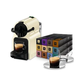 【Nespresso】膠囊咖啡機 Inissia(探索禮盒120顆迎新會員組)