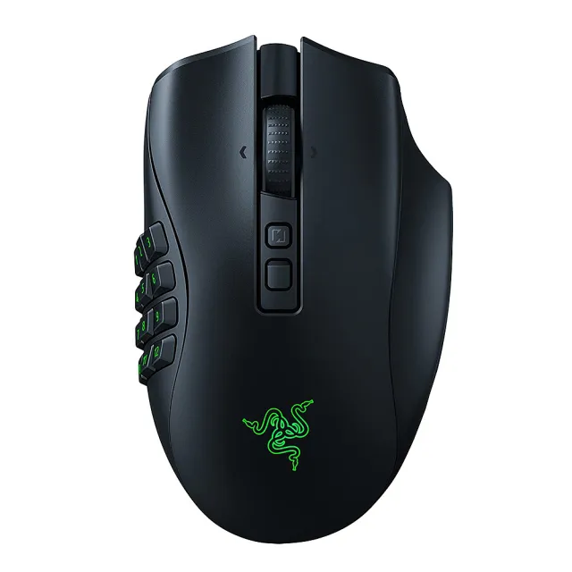 【Razer 雷蛇】無線充電座超值組★Naga Pro Wireless 那伽梵蛇 V2 PRO 專業版 無線滑鼠