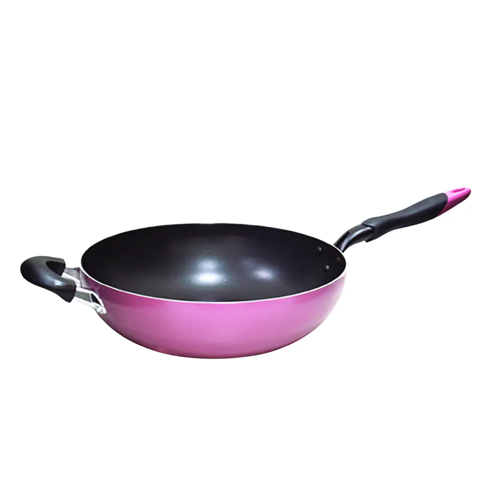 【CookPower 鍋寶】品味日式不沾鍋小炒鍋34CM(IKH-10534-1-C)