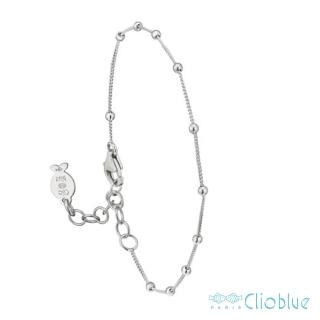 【Clio Blue】珍珠泡泡純銀手鍊-925純銀 情人魚 雙魚(法國巴黎品牌/925純銀)