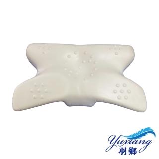 【羽鄉】臺灣研發製造超高負離子乳膠真好睡蝴蝶枕-FF-04(乳膠蝴蝶枕)
