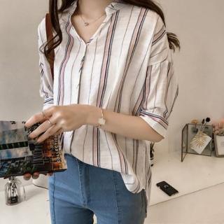 【LANNI 藍尼】現貨 21款任選 輕盈簡約優雅寬鬆襯衫※(零碼出清/售完不補)