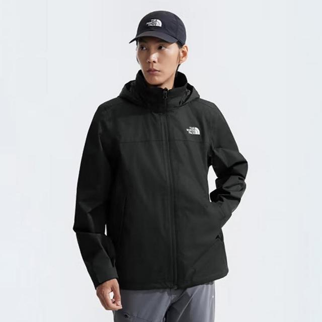 【The North Face】北臉 外套 男款 運動連帽外套 防潑水 衝鋒衣 M NEW SANGRO DRYVENT 黑 NF0A88FR4H0