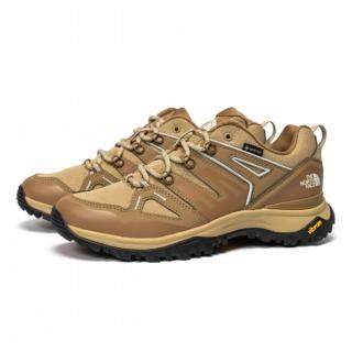 【The North Face】北臉 登山鞋 女鞋 運動鞋 防潑水 W HEDGEHOG GORE-TEX 棕 NF0A8AABWK2