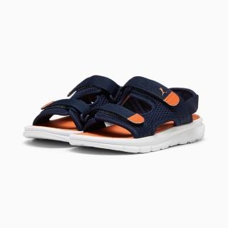 【PUMA】涼鞋 女鞋 大童 運動 EVOLVE SANDAL JR 藍橘 39044912