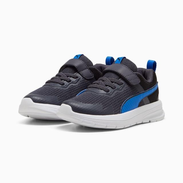 【PUMA】運動鞋 童鞋 中童 兒童 魔鬼氈 EVOLVE RUN MESH AC+ PS 藍 38623921