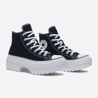 【CONVERSE】CTAS LUGGED HEEL HI 高筒 休閒鞋 厚底鞋 女鞋 黑色(A08258C)