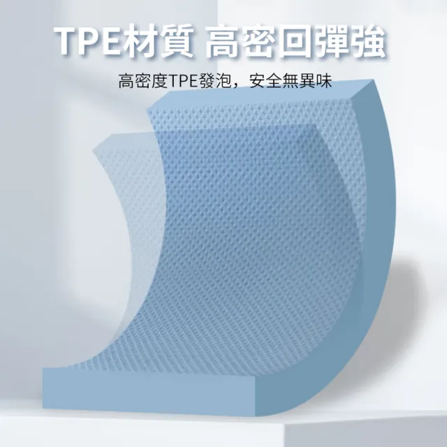 【ANTIAN】50mm加厚多功能運動健身跪墊 核心平衡訓練地墊 矽膠防滑瑜伽墊 軟墊 50*40*5cm