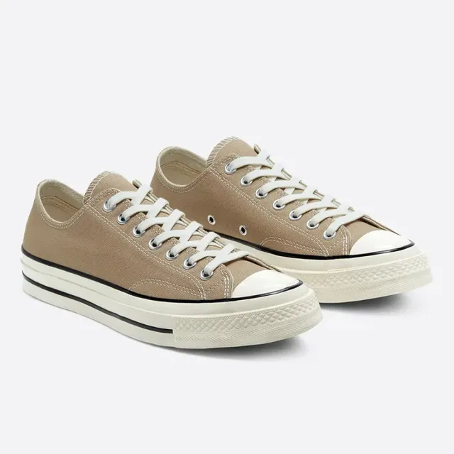 【CONVERSE】CHUCK 70 OX NOMAD KHAKI/EGRET/BLACK 休閒鞋 男鞋 女鞋 棕色 奶茶色(168505C)