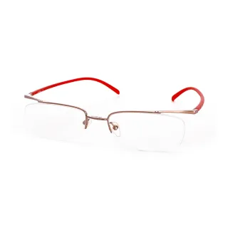 【ZeroRH+】義大利LIMBO個性方框光學鏡框(紅色 RH057_01)