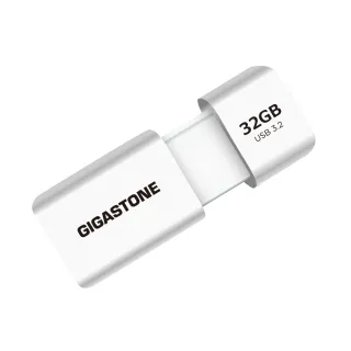 【GIGASTONE 立達】32GB USB3.1/3.2 Gen 1 極簡滑蓋隨身碟 UD-3202白(32G USB3.1高速隨身碟)