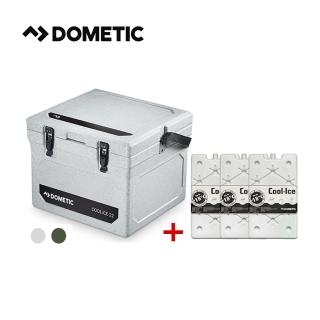 【Dometic | 忠欣代理】可攜式WCI冰桶22公升+長效冰磚420g*3