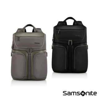 【Samsonite 新秀麗】HOLBORN 商務休閒多層輕量多功能筆電後背包/雙肩包/通勤包/電腦包15.6吋(多色可選)