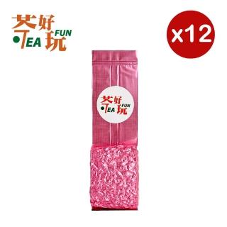 【茶好玩】幸福貴妃尊爵組 越南高山手採貴妃茶葉150gX12包(共3斤;蔗香強喉韻;重發酵;中焙火;全手採)