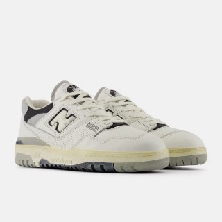 【NEW BALANCE】550系列 休閒鞋 仿舊 穿搭 男女鞋 穿搭 復古 灰白(BB550VGB)