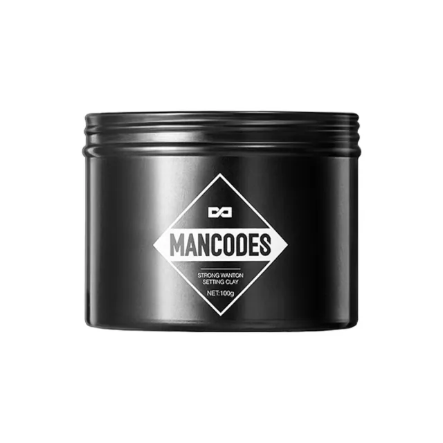 【MANCODES 左顏右色】勁爽肆意塑型髮泥 100g(髮泥/髮蠟/塑型/自然蓬鬆/持久定型/油頭)