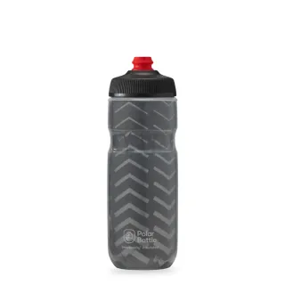 【Polar Bottle】20oz 雙層保冷噴射水壺 BOLT 灰銀(公路車 自行車  腳踏車 保冷水壺)