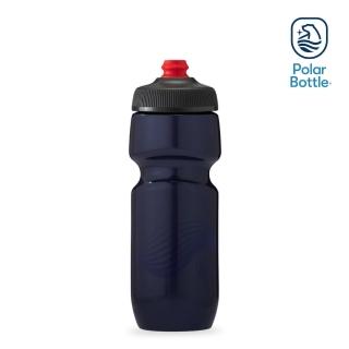 【Polar Bottle】24oz 單層噴射水壺 WAVE 海軍藍(公路車 自行車 腳踏車 輕量化水壺)