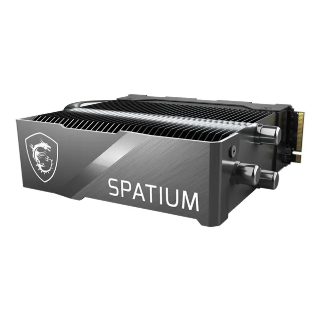 【MSI 微星】SPATIUM M570 Pro FROZR 2TB M.2 2280 PCIe 5.0 ssd固態硬碟 (讀12400M/寫11800M) *含散熱器