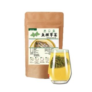 【DING CAO 鼎草】魚腥草茶 4gx10入(折耳根 臭腥草 涼茶 青草茶 三角茶包 夏季冷泡茶 台灣道地)