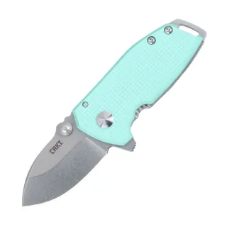 【CRKT】Squid™ Compact 折刀 / 水藍色刀柄(#2485B)