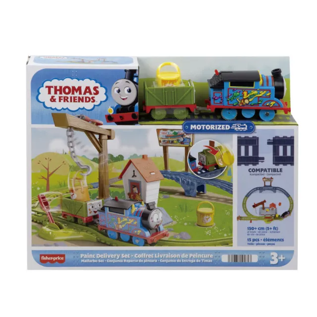 【ToysRUs 玩具反斗城】Thomas & Friends 湯瑪士小火車-油漆運輸組