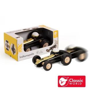 【德國 classic world 客來喜經典木玩】印第安納競速賽車(印第安納競速賽車)