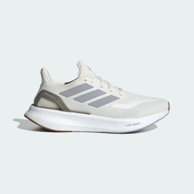 adidas 愛迪達 Pureboost 5 W 女 慢跑鞋 運動 路跑 反光 緩震 耐磨 白灰(IF9205)