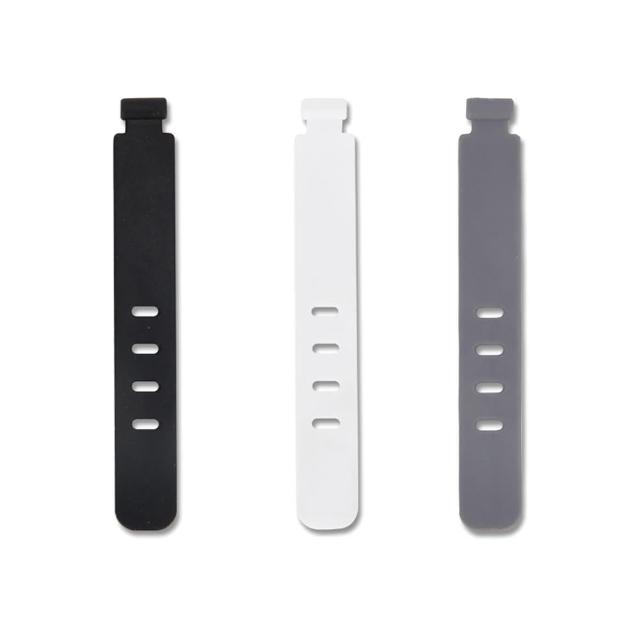 【理線神器】多功能束帶 整線器 收線器 數據線收納帶 充電線收納 3C收納 食品束帶(3入超值組)
