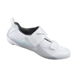 【SHIMANO】TR501 女款三鐵效能型車鞋 動力鞋楦 標準版 白色