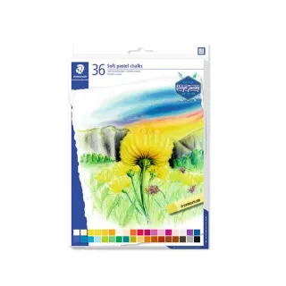 【STAEDTLER 施德樓】金鑽專家級粉彩36色組(MS2430 C36)