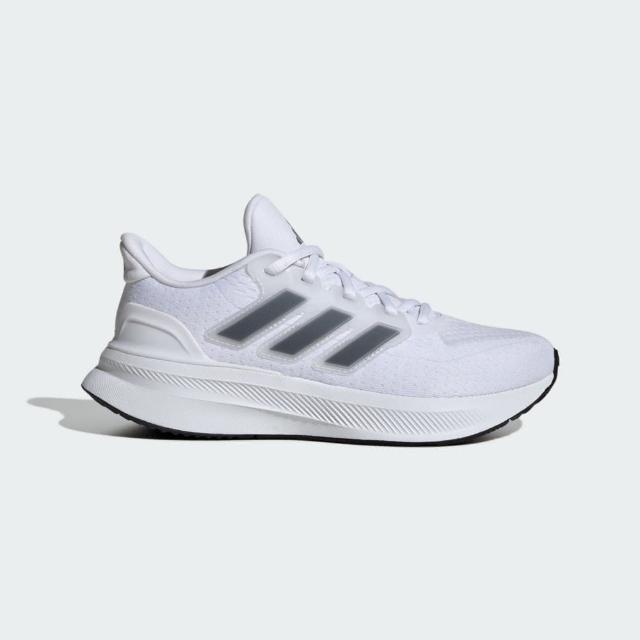 【adidas 愛迪達】Ultrarun 5 J 大童 慢跑鞋 運動 休閒 透氣 緩震 舒適 白黑(IF4144)