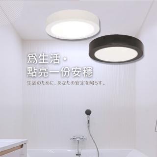 【DanceLight 舞光】1入組 LED 大珠 18w(吸頂燈 薄型吸頂燈 黑色 白色 全電壓)
