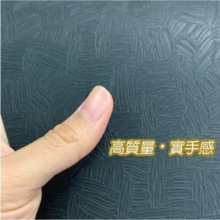 【CLEAN 克林】進口黑卡壓紋美學紙 400磅 A4 20張/包(三款可選 黑紙 立體 手感紙 手作 美術紙)