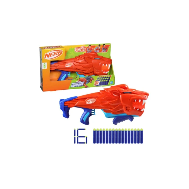 Hasbro 孩之寶 NERF 野獸系列 憤怒獅吼 射擊器