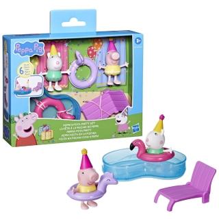 【Peppa Pig 粉紅豬】學前玩具系列(泳池派對玩具套裝)