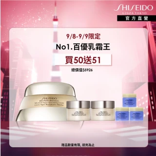 【SHISEIDO 資生堂國際櫃】百優精純乳霜50ml(保濕乳霜/抗老乳霜/玻尿酸添加)