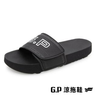 【G.P】女款防水運動休閒拖鞋G9324W-黑色(SIZE:XS-M 共三色)