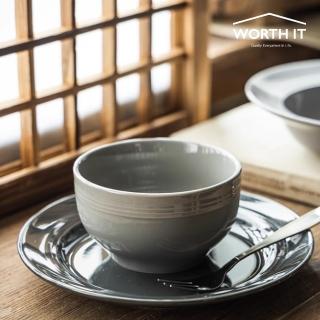【渥思】歐式簡約純色陶瓷碗(飯碗.湯碗.餐具)